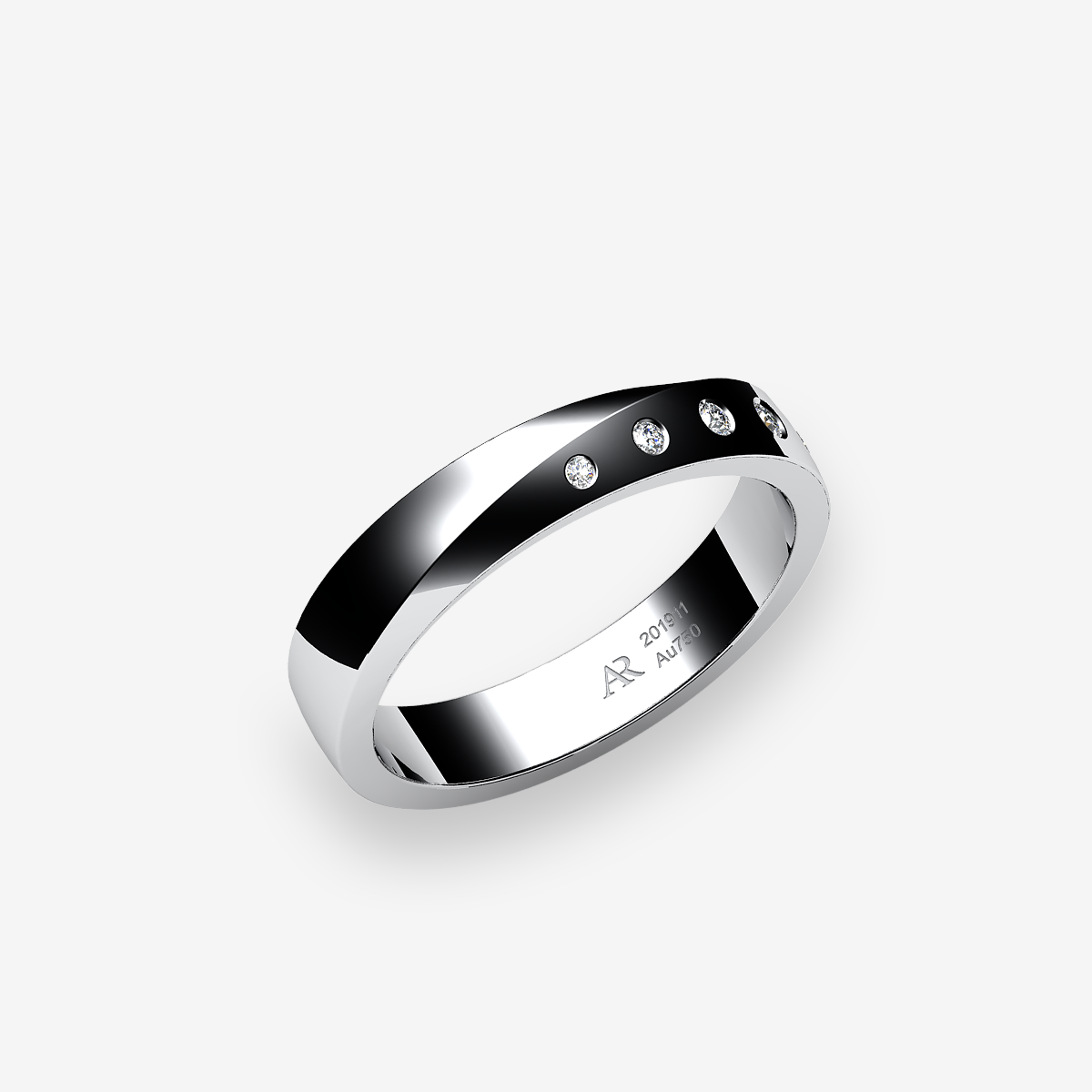 Platinum 950‰ Diamonds ring