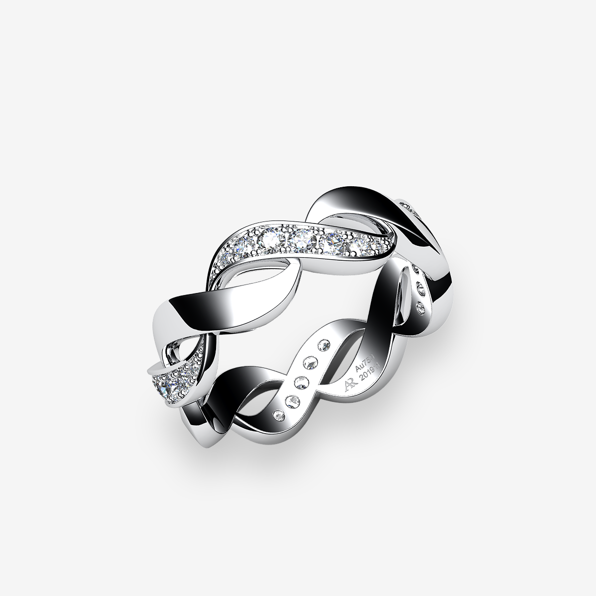 Platinum 950‰ Diamonds ring