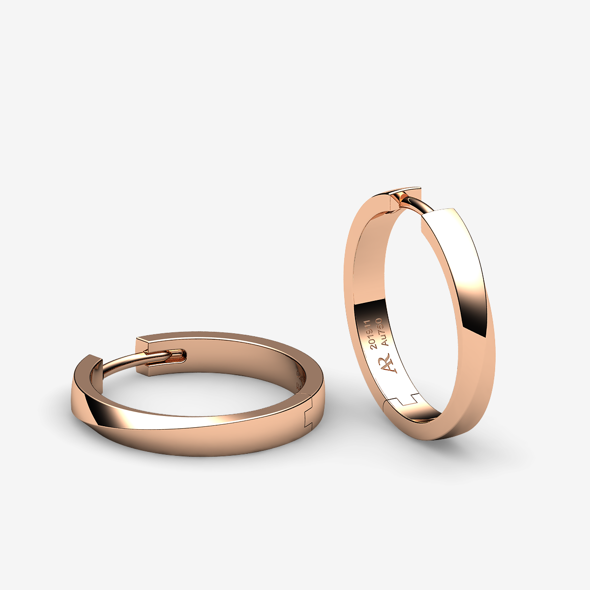 18k Rose Gold  earrings