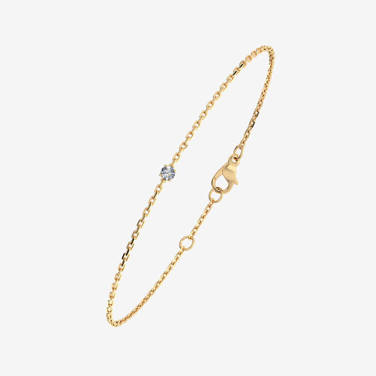18k Yellow Gold Diamond bracelet