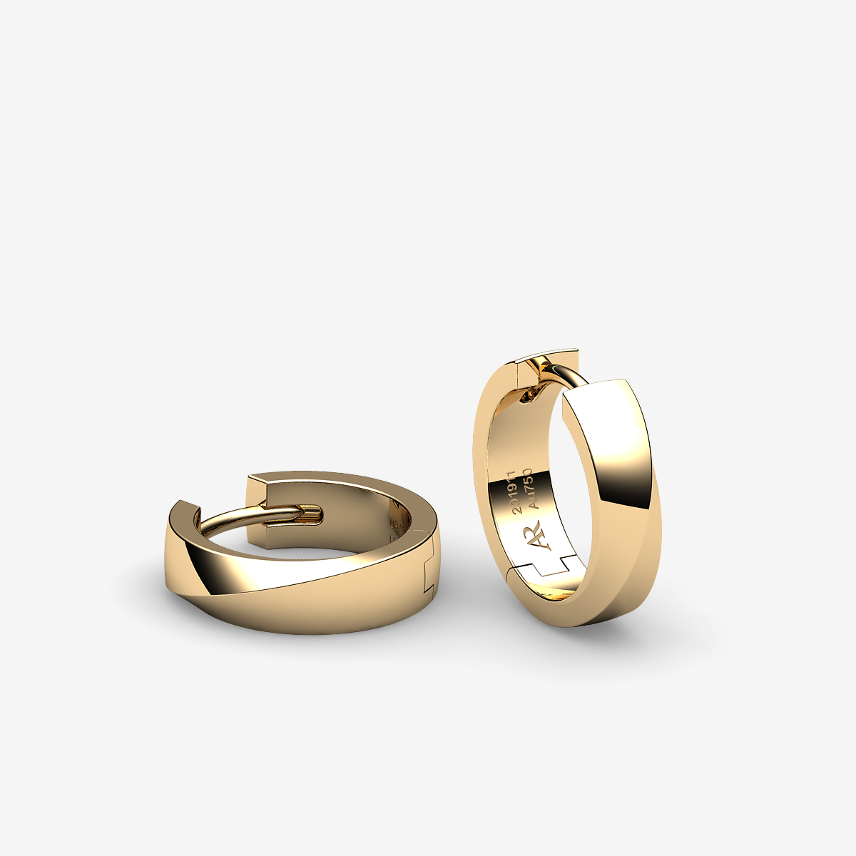 18k Yellow Gold  earrings