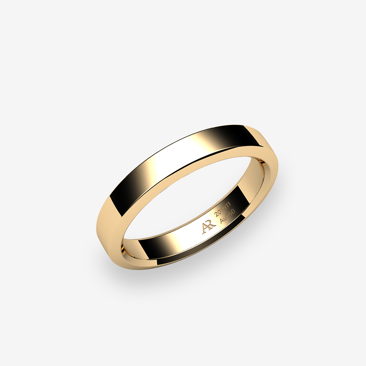 18k Yellow Gold  wedding ring