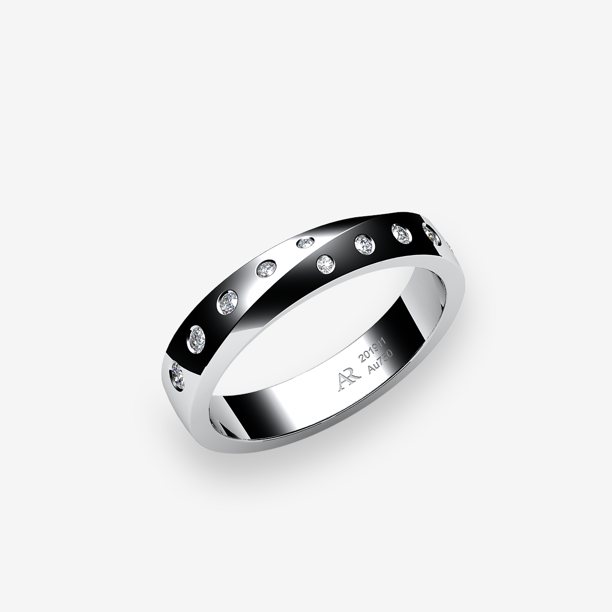 Alliance Diamants Platine 950‰