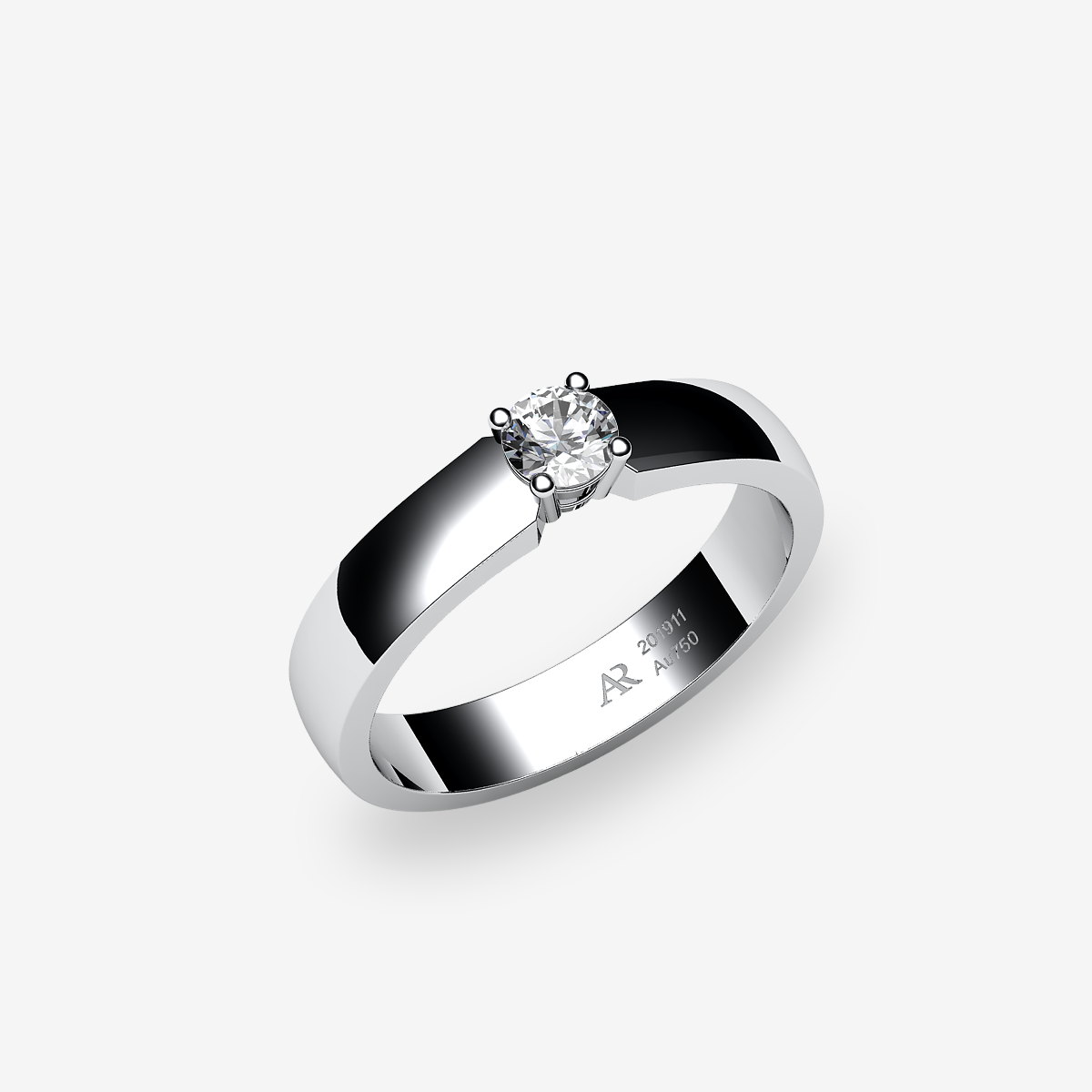 Bague Diamant Platine 950‰