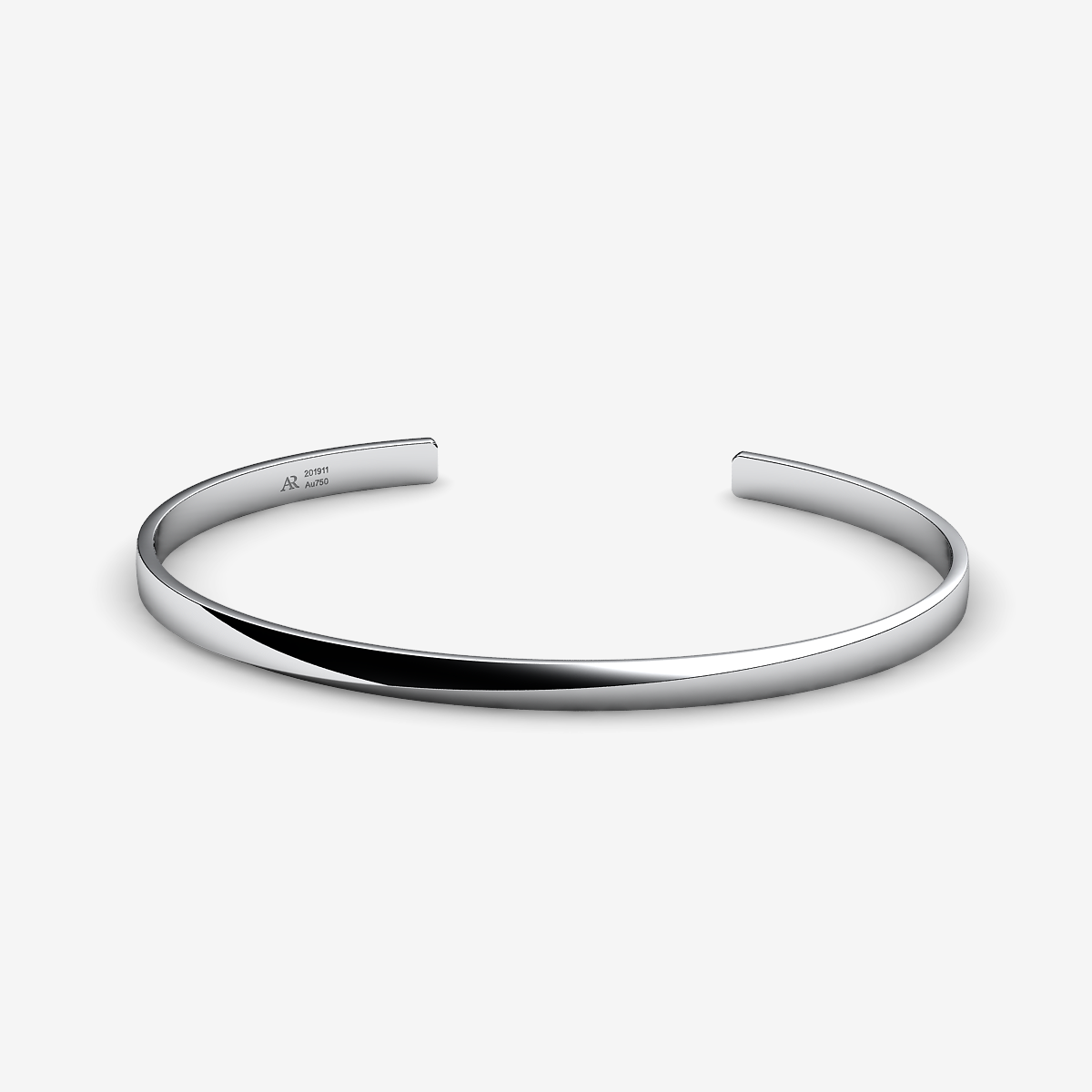 Bracelet Or blanc palladié 18 carats