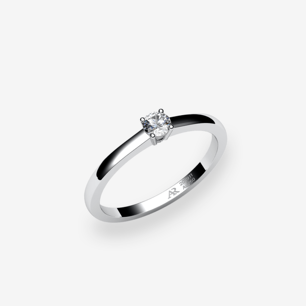 Bellatrix Platinum 950‰ Diamond solitaire ring
