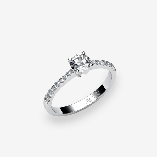 Betelgeuse Platinum 950‰ Diamond solitaire ring