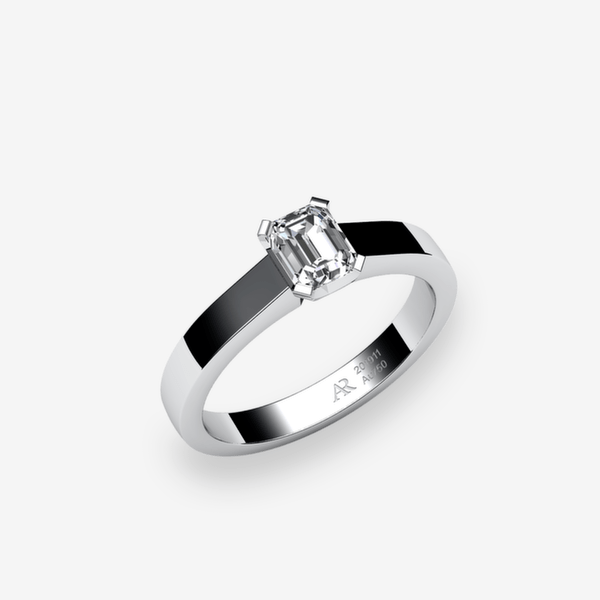 Rigel Platinum 950‰ Diamond solitaire ring