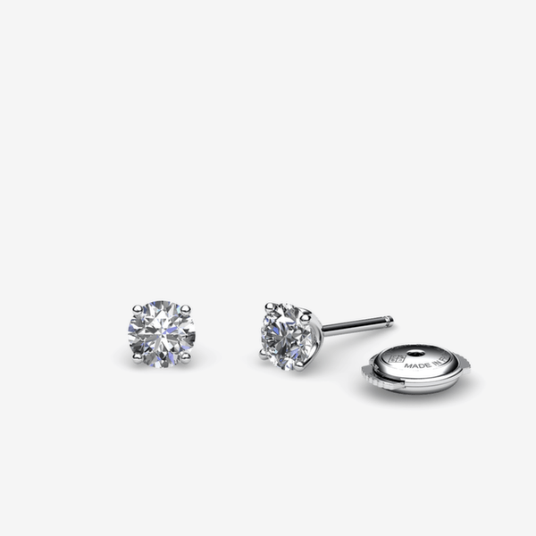 Stella Platinum 950‰ Diamonds earrings