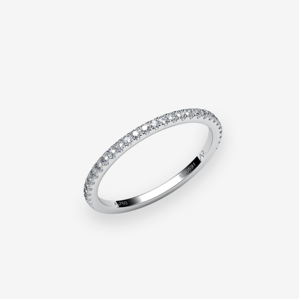 Grace Platinum 950‰ Diamonds pave ring