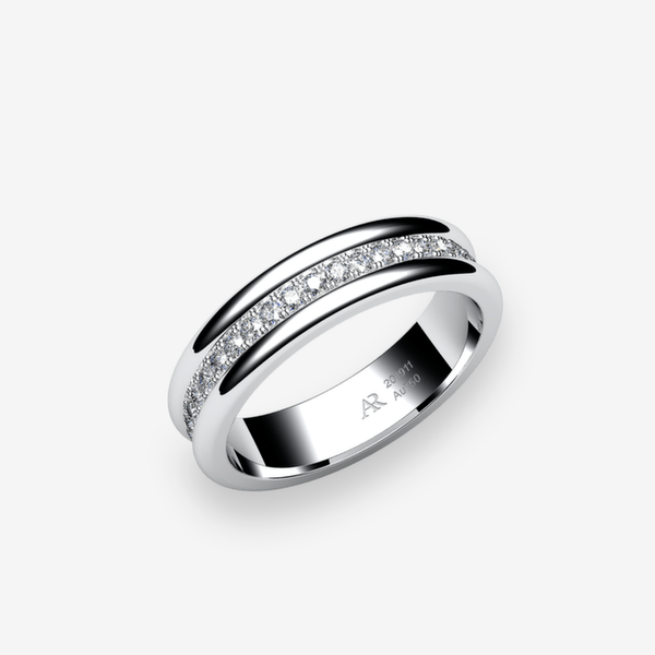 Florence Platinum 950‰ Diamonds ring