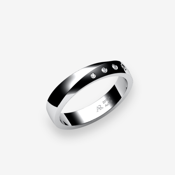 Fusion Platinum 950‰ Diamonds ring