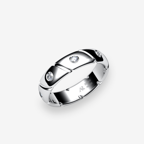 DNA Platinum 950‰ Diamonds wedding ring