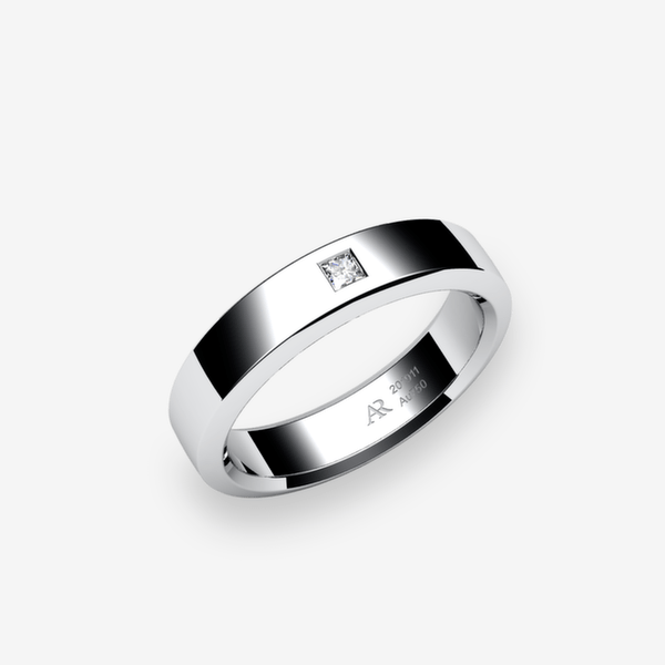 Belgravia 18k Palladium White Gold Diamond ring
