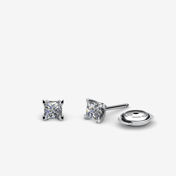 Rigel 18k Palladium White Gold Diamonds earrings