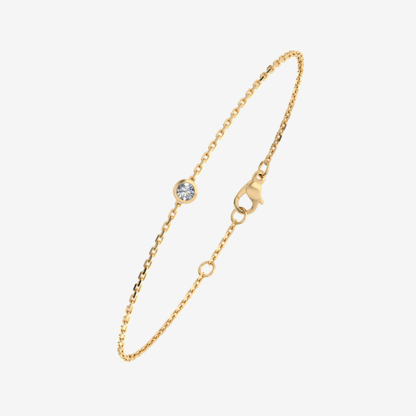 Venice 18k Yellow Gold Diamond bracelet