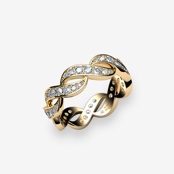 Nereids 18k Yellow Gold Diamonds ring