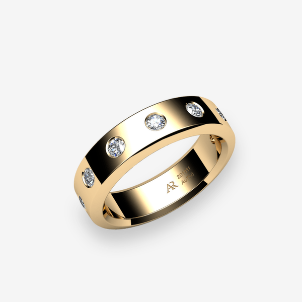 Belgravia Alliance Diamants Or jaune 18 carats