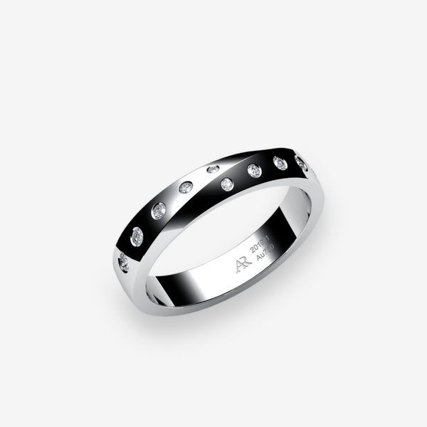 Fusion Alliance Diamants Platine 950‰