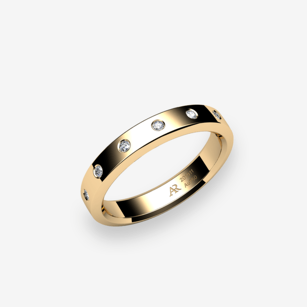 Belgravia Bague Diamants Or jaune 18 carats
