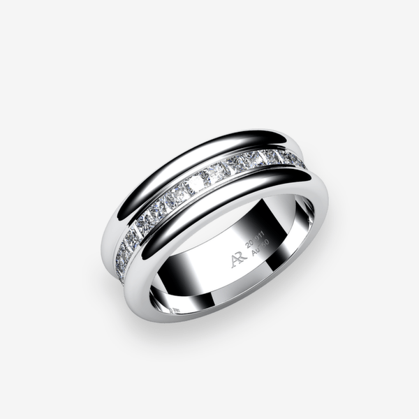 Florence Bague Diamants Platine 950‰