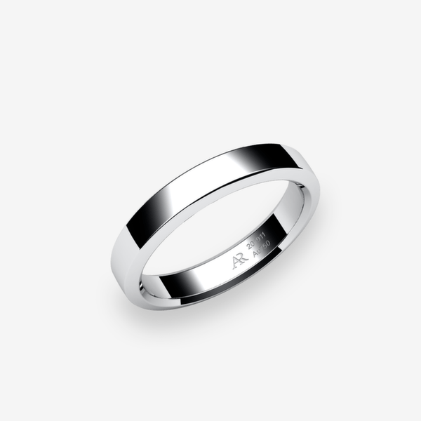 Belgravia Bague  Or blanc palladié 18 carats