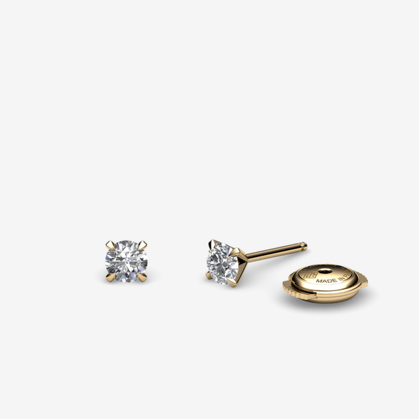 Bételgeuse Boucles d'oreilles Diamants Or jaune 18 carats