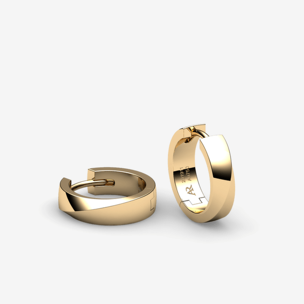 Fusion Boucles d'oreilles  Or jaune 18 carats